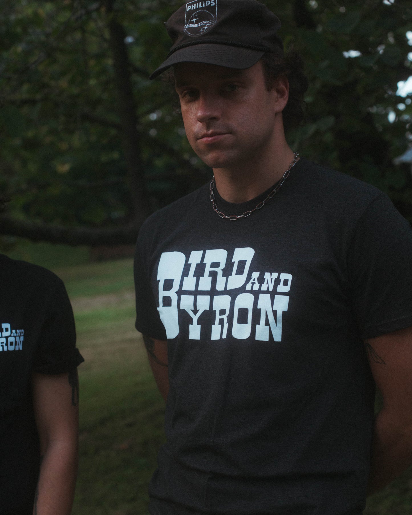 Bird and Byron Black Logo T-Shirt
