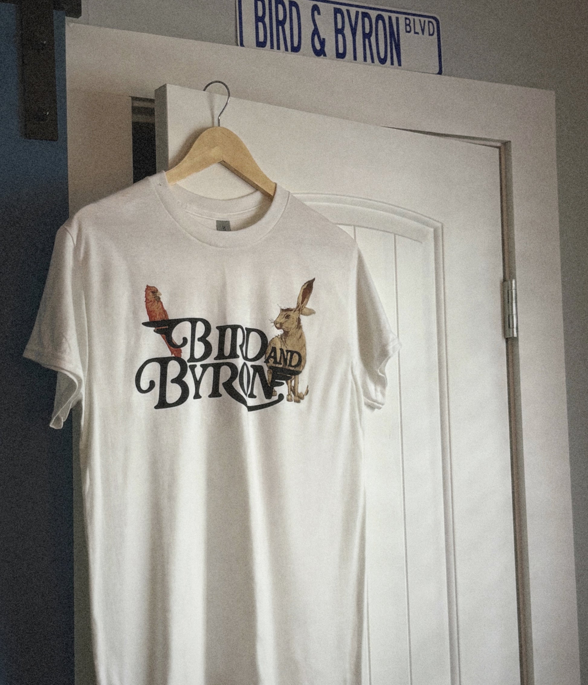Bird and Byron Logo Tee