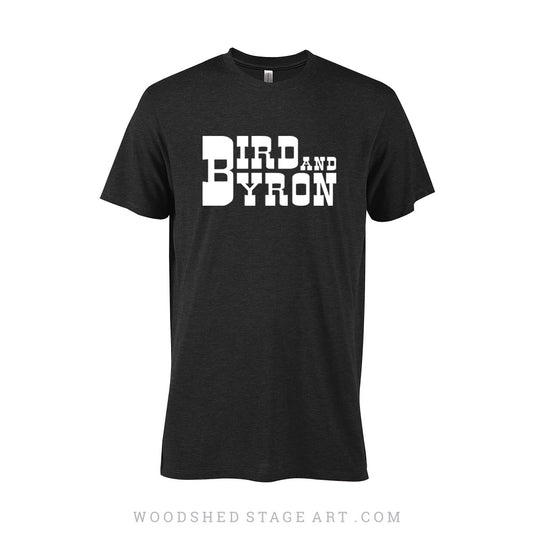 Bird and Byron Black Logo T-Shirt